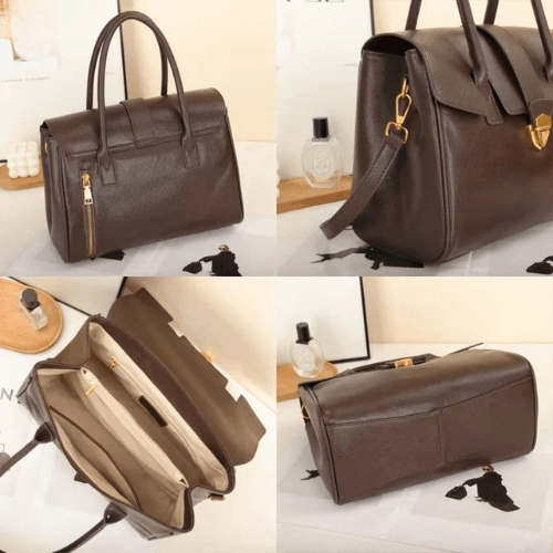 Isadora Structured Leather Bag