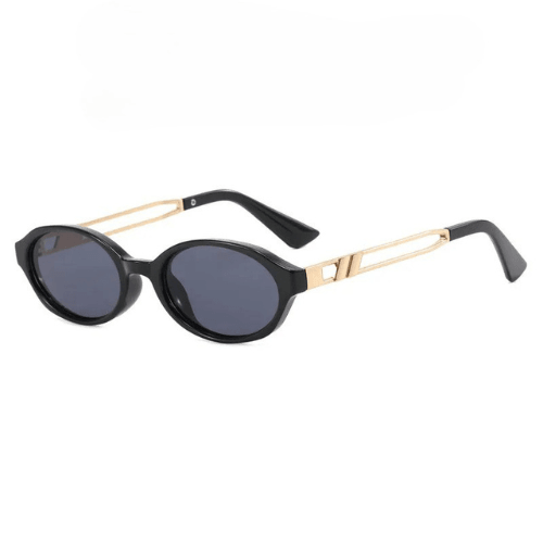 Élise Tortoiseshell Oval Sunglasses