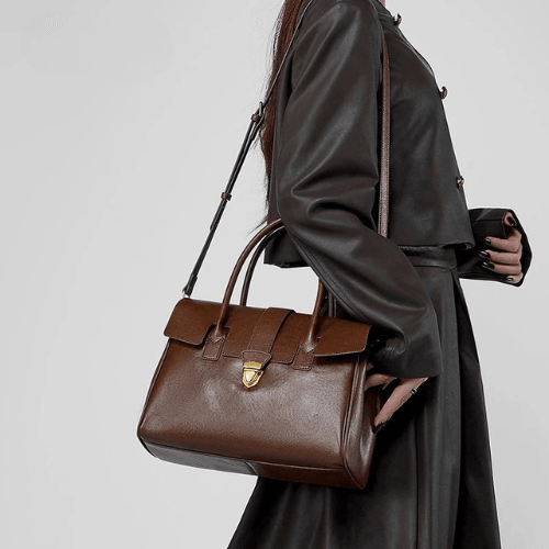Isadora Structured Leather Bag