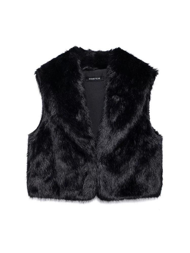 Faye Faux Fur Vest