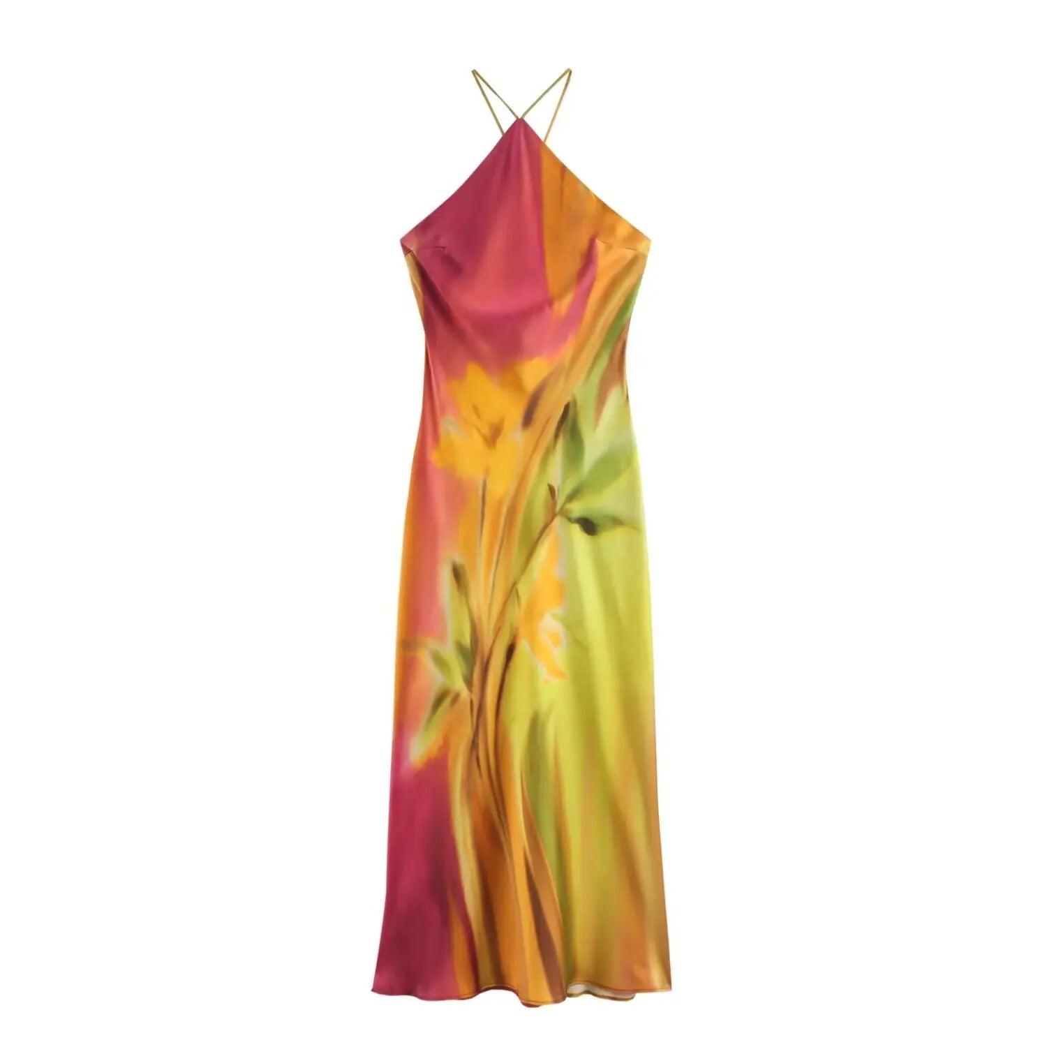 Aurelia One-Shoulder Floral Dress