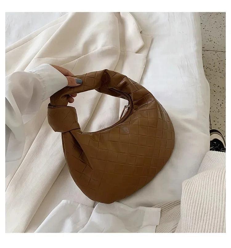 Luna Woven Hobo Mini Bag