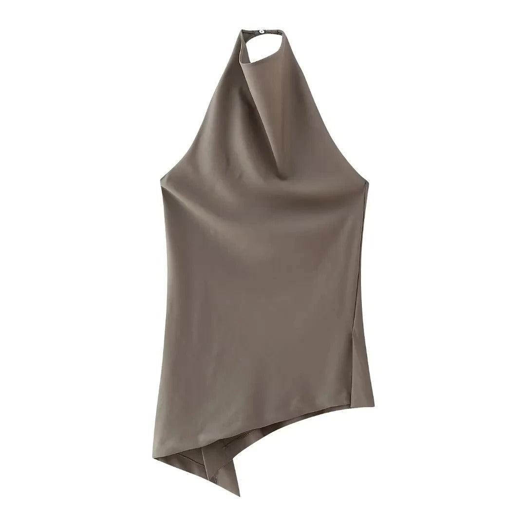 Lea Halter-Neck Wide-Leg Set