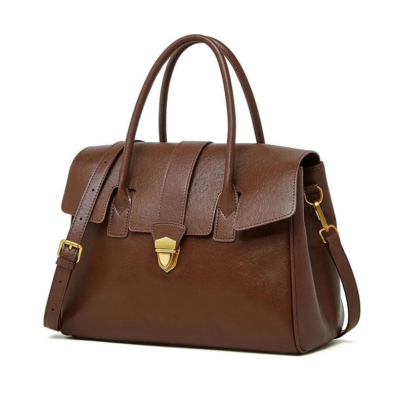Isadora Structured Leather Bag