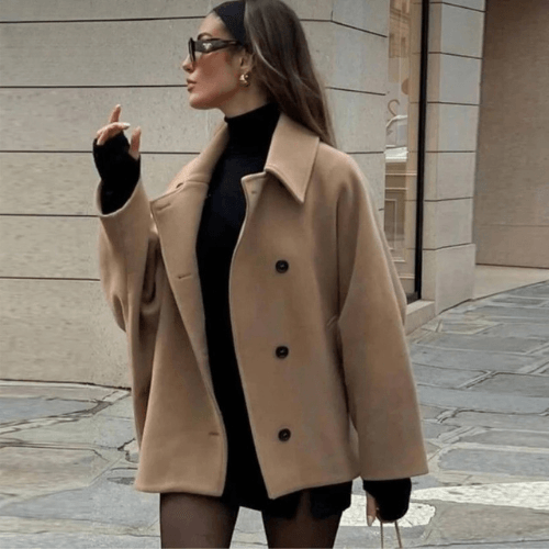 Léon Oversized Wool Coat