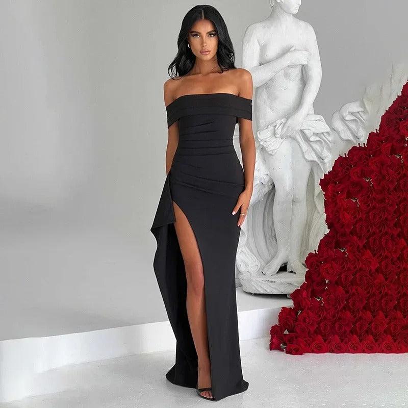 Serena Off-Shoulder Gown