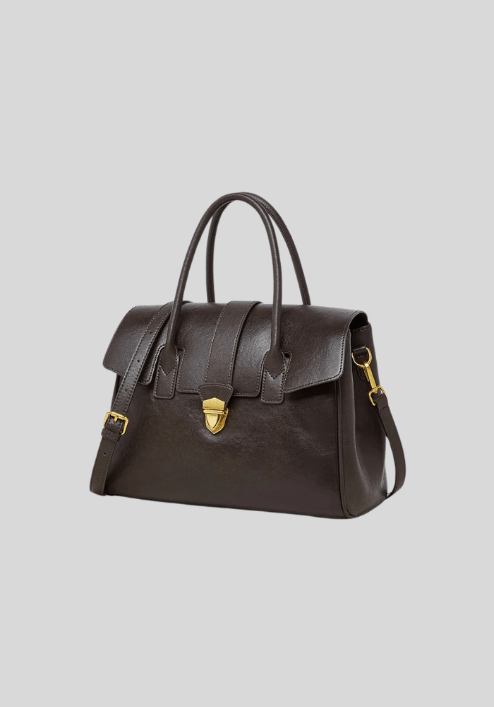 Isadora Structured Leather Bag