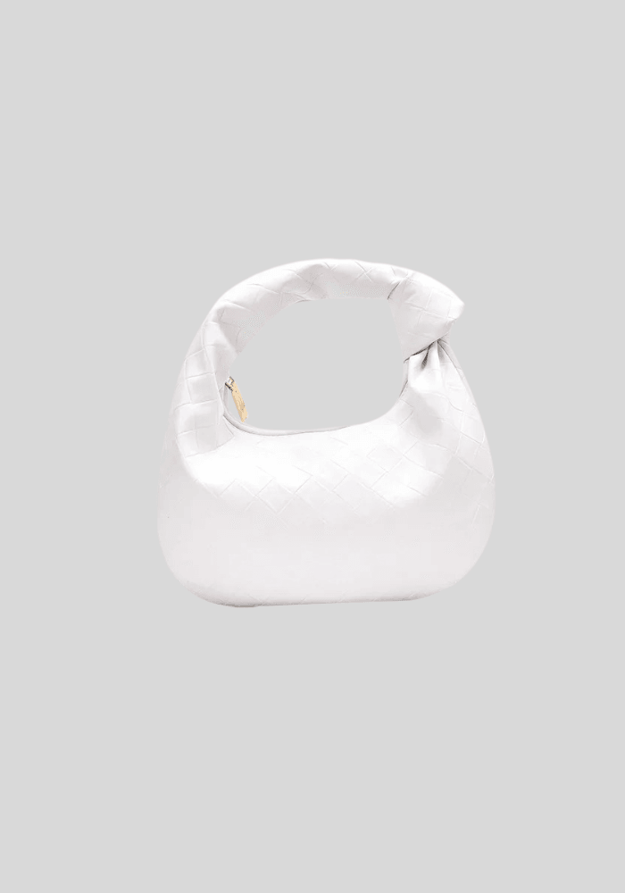 Luna Woven Hobo Mini Bag