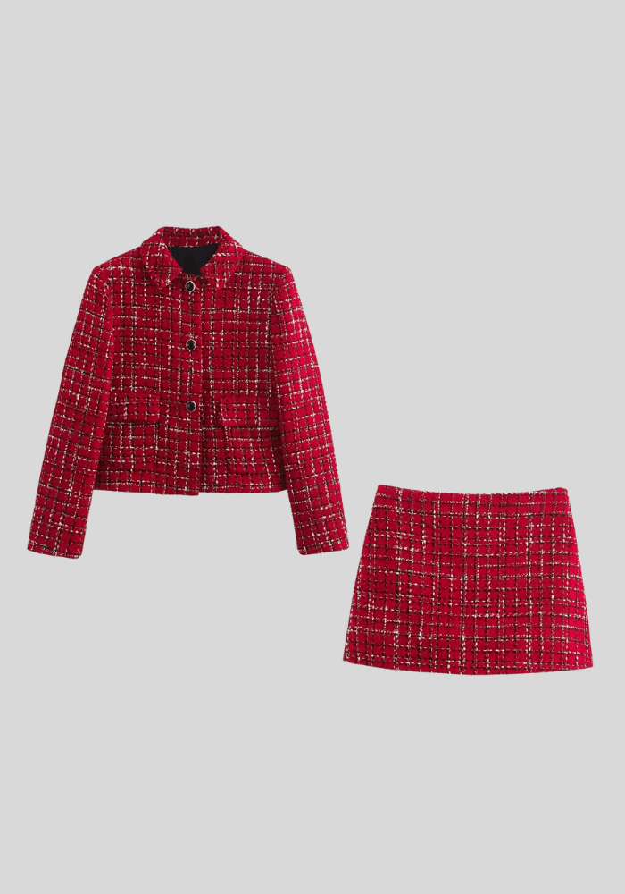Monique Parisian Tweed Set