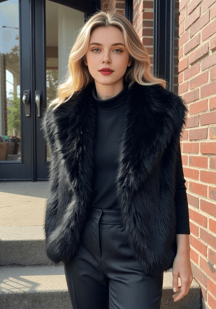 Faye Faux Fur Vest
