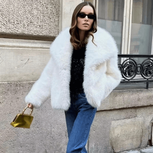 Arielle Faux Fur Oversized Coat