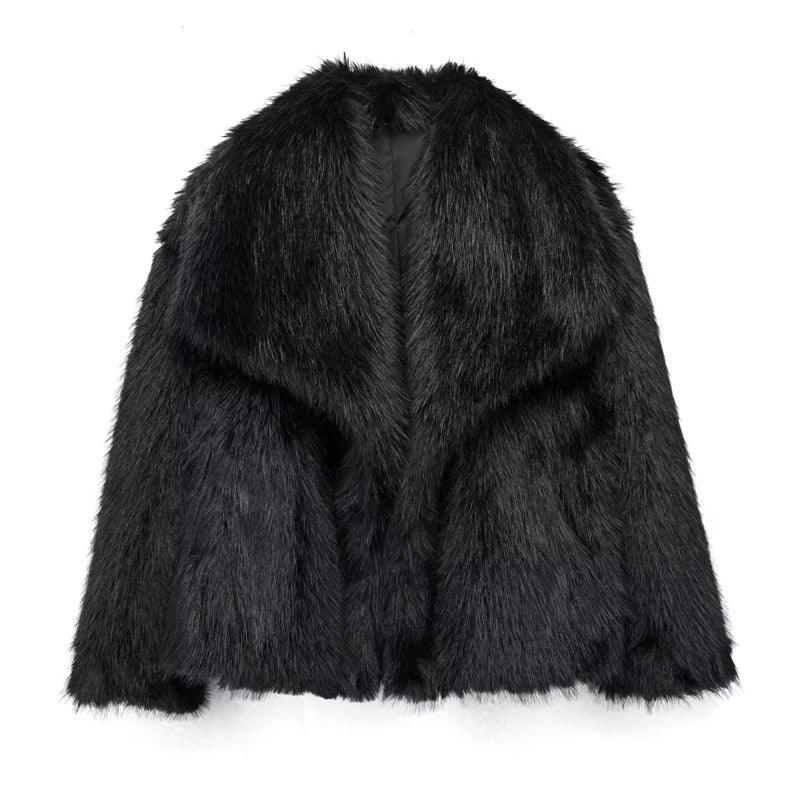 Arielle Faux Fur Oversized Coat