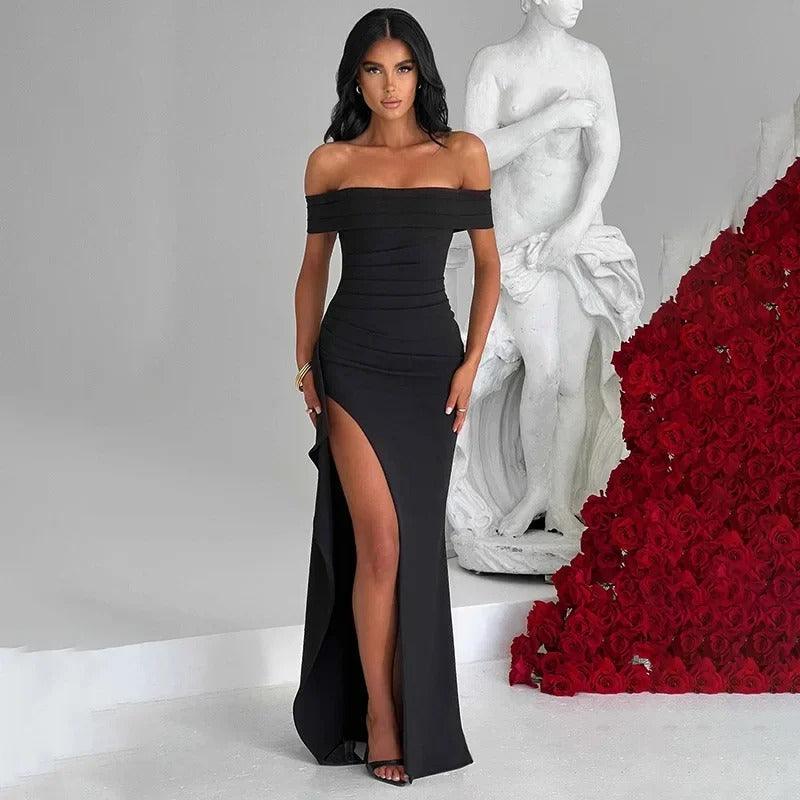 Serena Off-Shoulder Gown