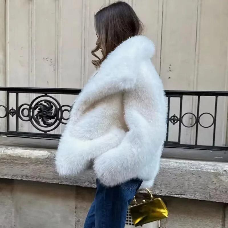 Arielle Faux Fur Oversized Coat