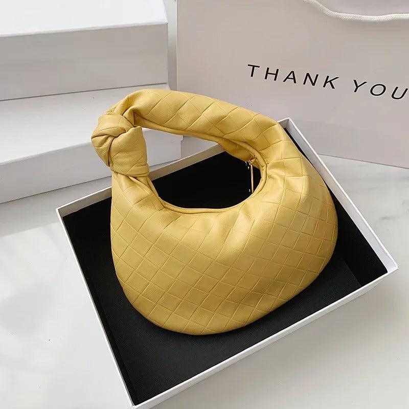 Luna Woven Hobo Mini Bag