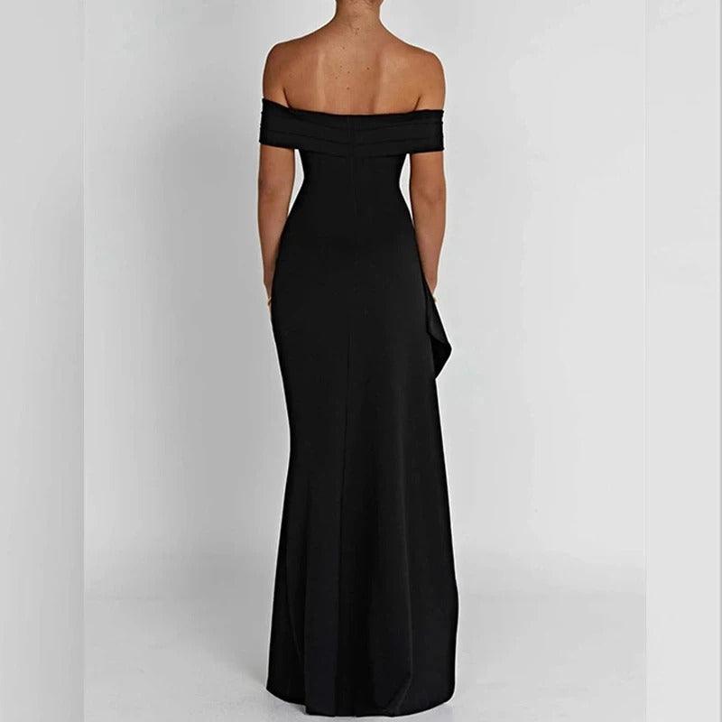 Serena Off-Shoulder Gown
