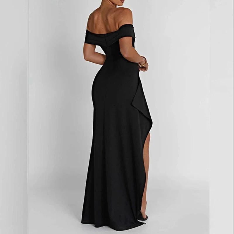 Serena Off-Shoulder Gown