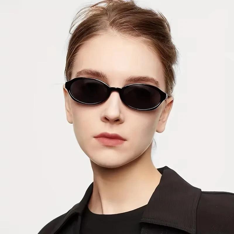Élise Tortoiseshell Oval Sunglasses