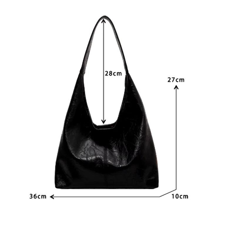 Harper Soft Leather Shoulder Bag