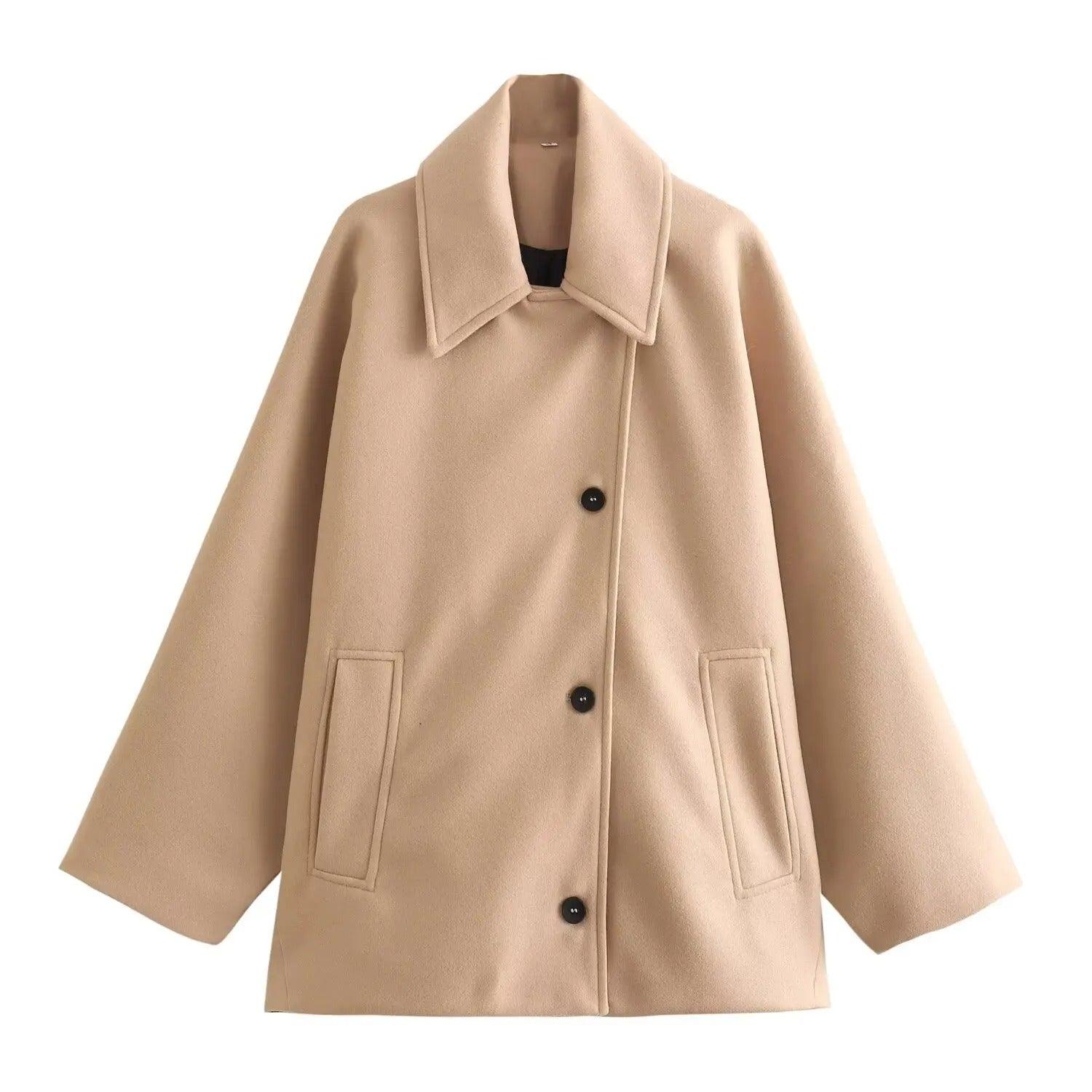 Léon Oversized Wool Coat
