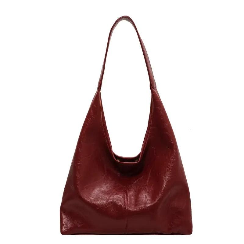 Harper Soft Leather Shoulder Bag