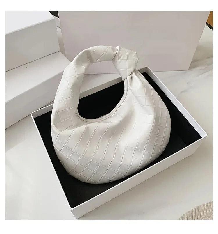 Luna Woven Hobo Mini Bag